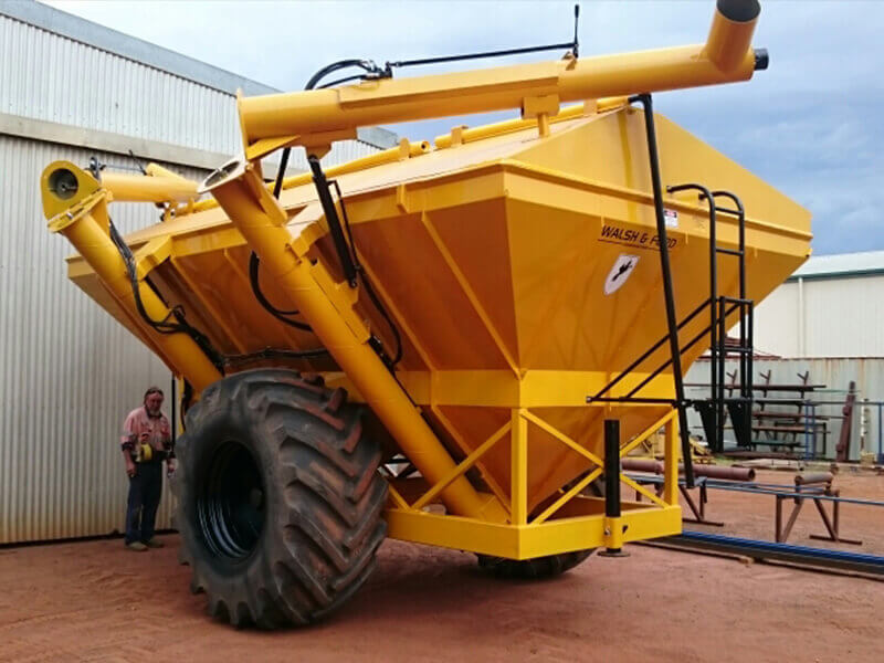 15 to 16 tonne grain cart conversion after photo